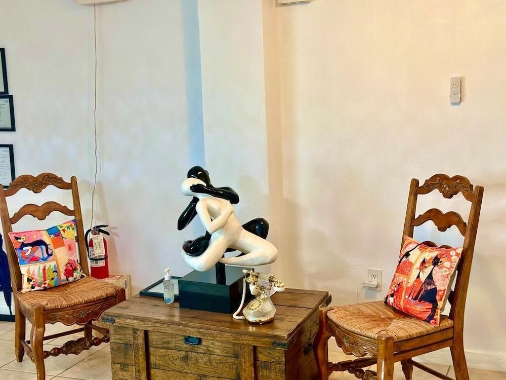 BLUE HOUSE Deluxe Quadruple Room, Garden View 13