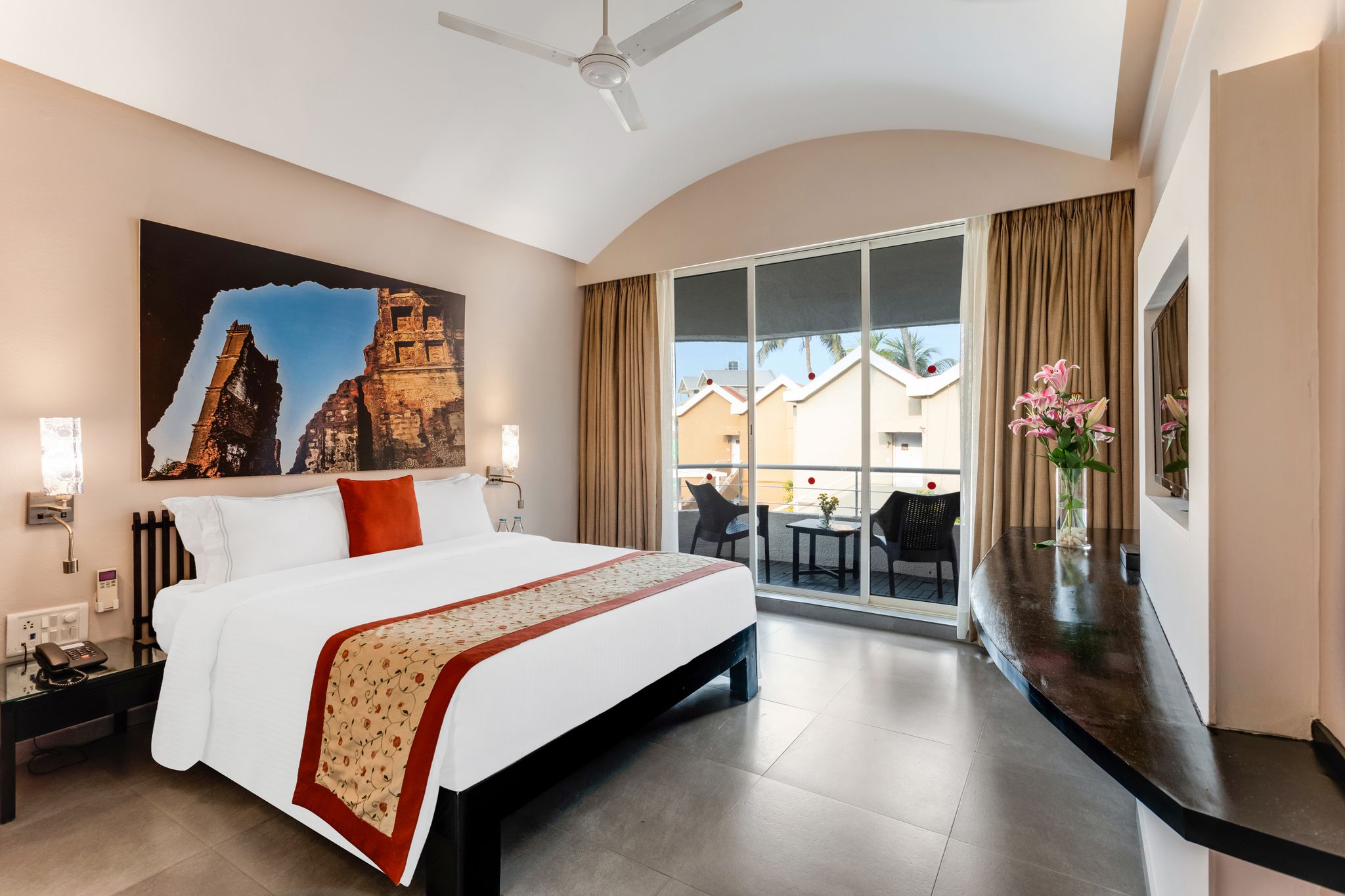 Whispering Palms Beach Resort Goa Balcony Room Main Building 3