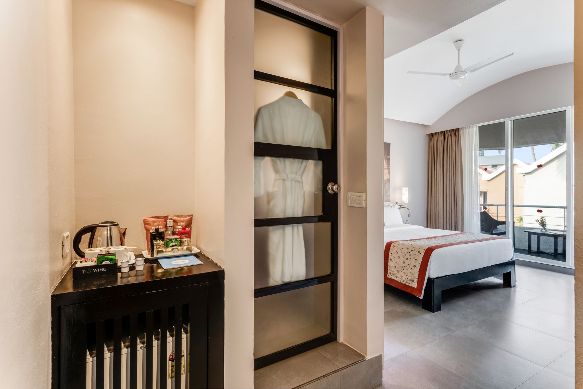 Whispering Palms Beach Resort Goa Balcony Room Main Building