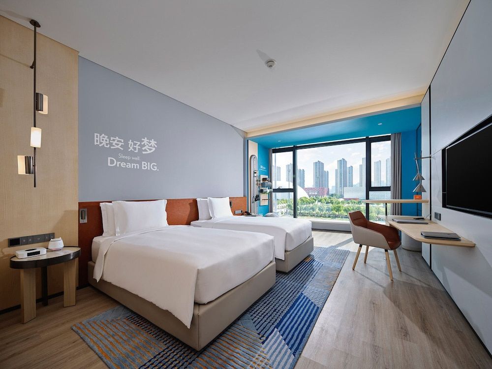2 Twin Beds Premium Football Stadium Vw