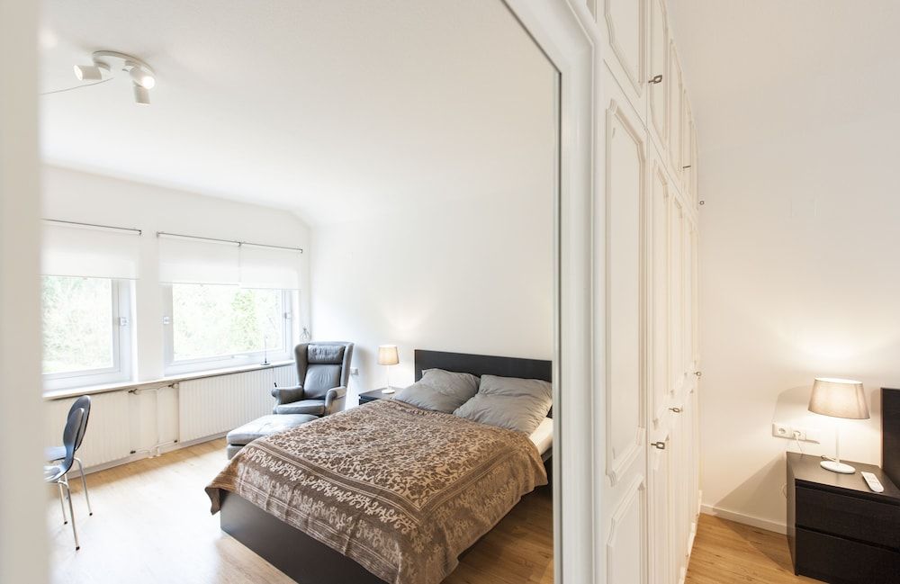 Hej- Apartments Design Studio, 1 Queen Bed, Kitchen, Garden View 3
