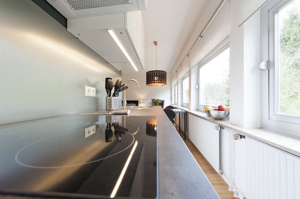 Hej- Apartments Design Studio, 1 Queen Bed, Kitchen, Garden View 7