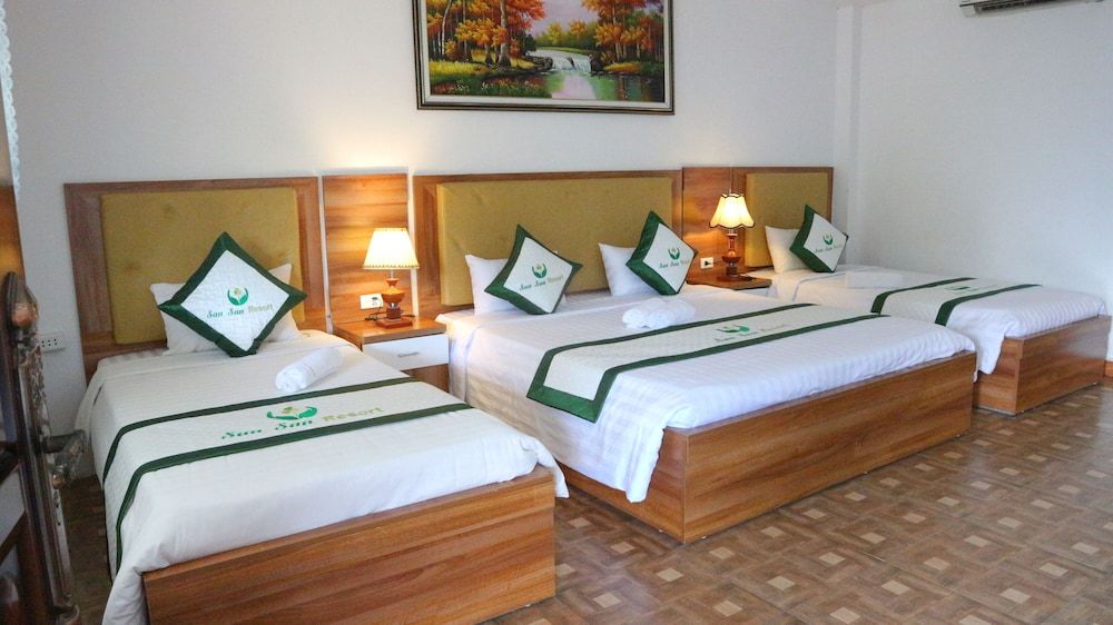 Sansan Resort Deluxe Quadruple Room