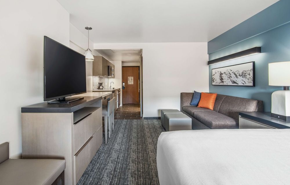 Studio Suite, 1 King Bed, Kitchen