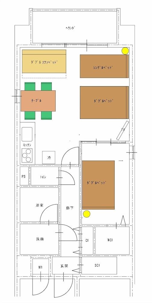 Kicon Hotels Fuchsia Family Apartment, Non Smoking 19