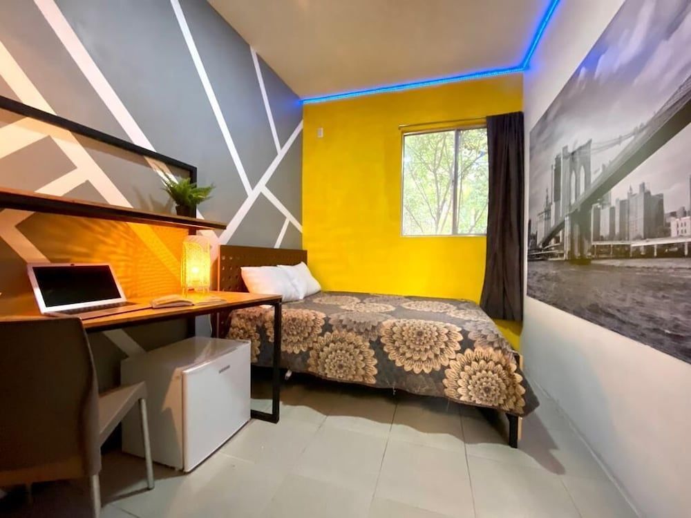 Roomies Hostel Parque Mexico Double Room 7