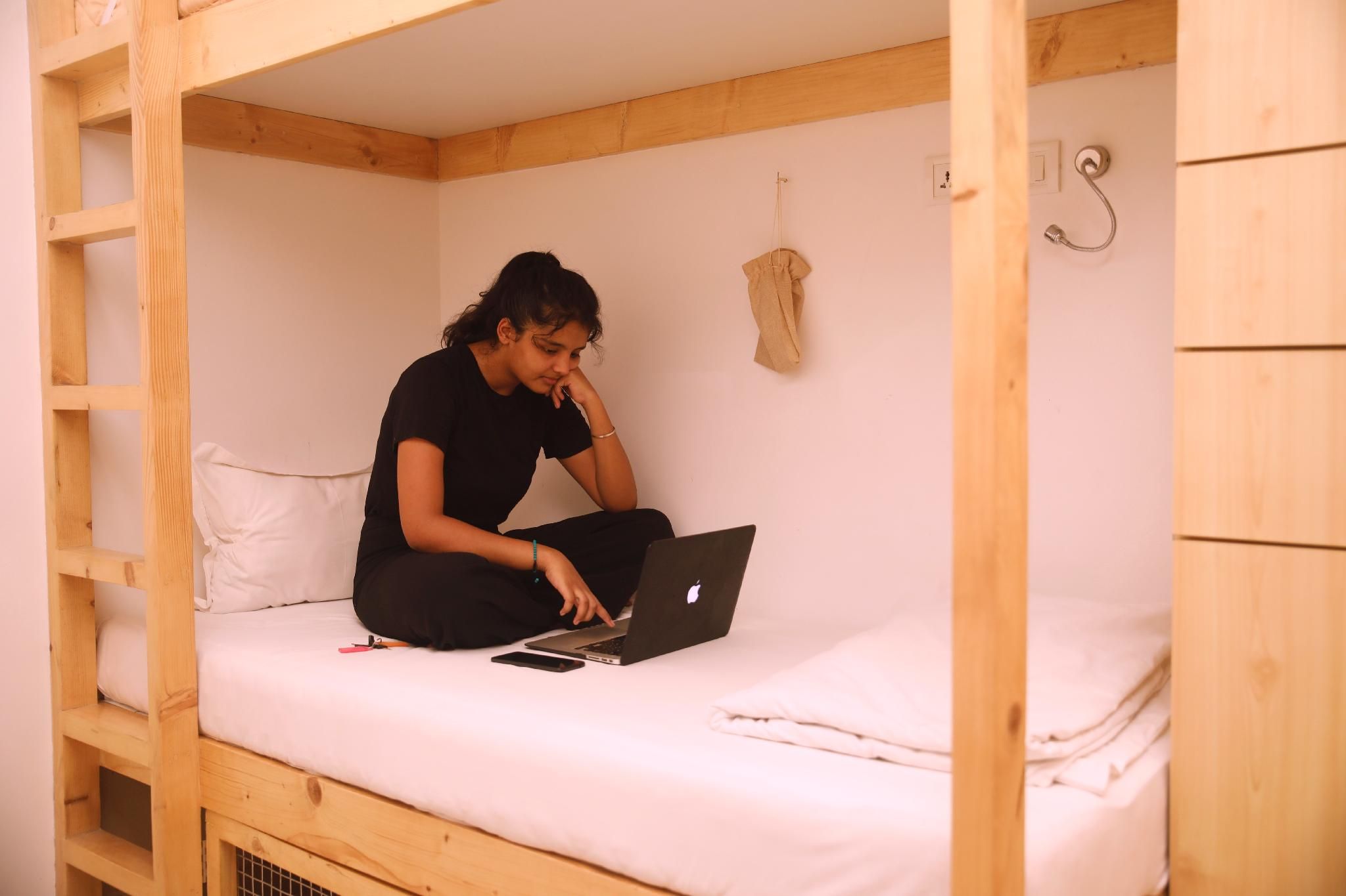 Bed in Female Dormitory with bunk-beds