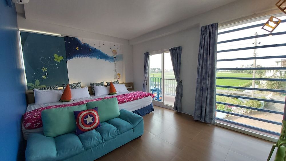 Super Cheap Homestay Comfort Quadruple Room, 2 Double Beds, Non Smoking