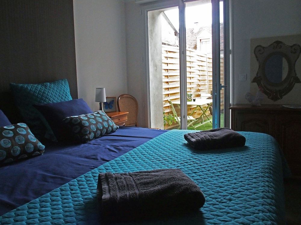 La Ferme de Flo' Double or Twin Room, Accessible, Garden View (COQ - RDC - PMR)