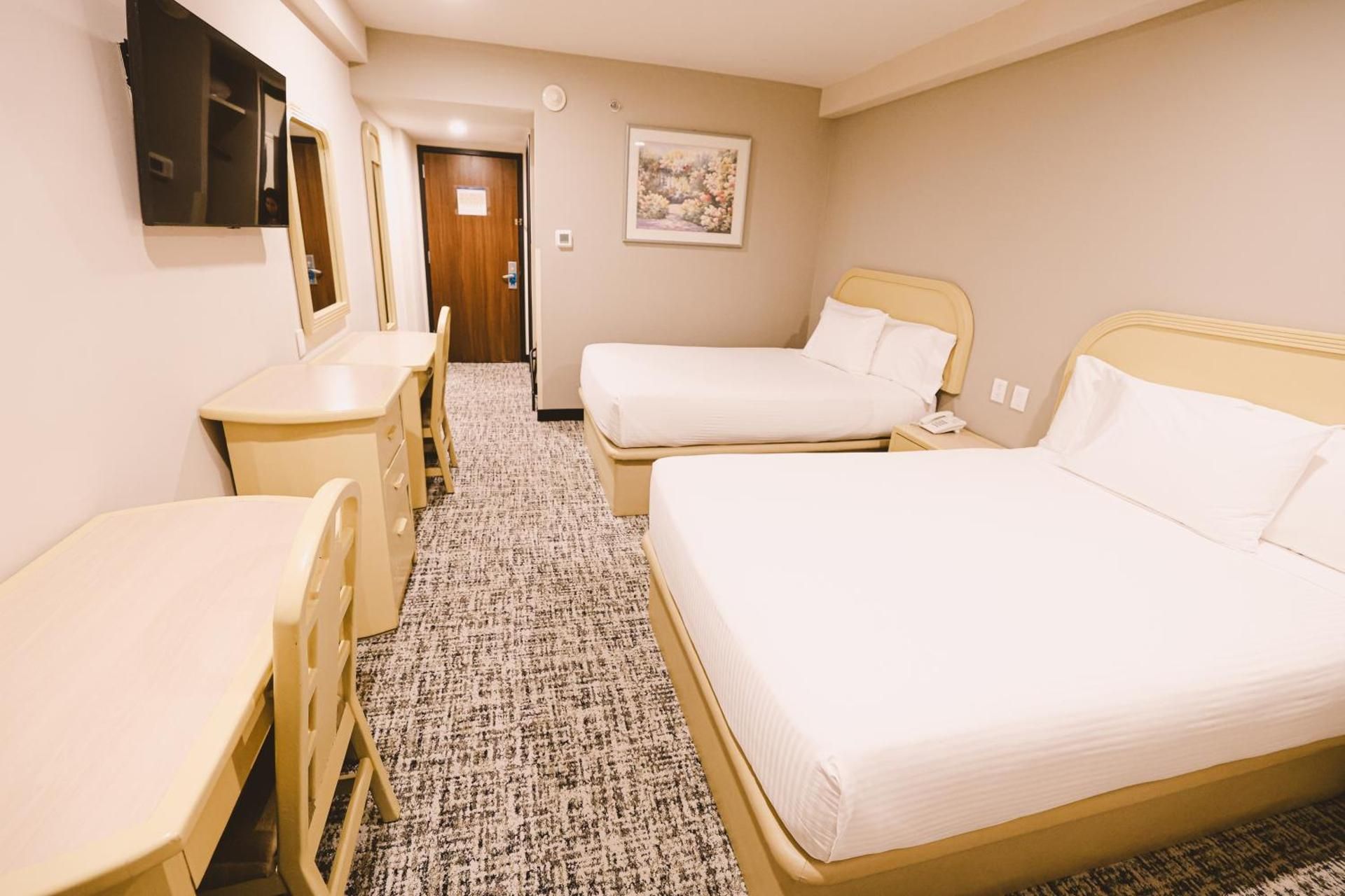 Double Room with 2 Double Beds - Non-Smoking