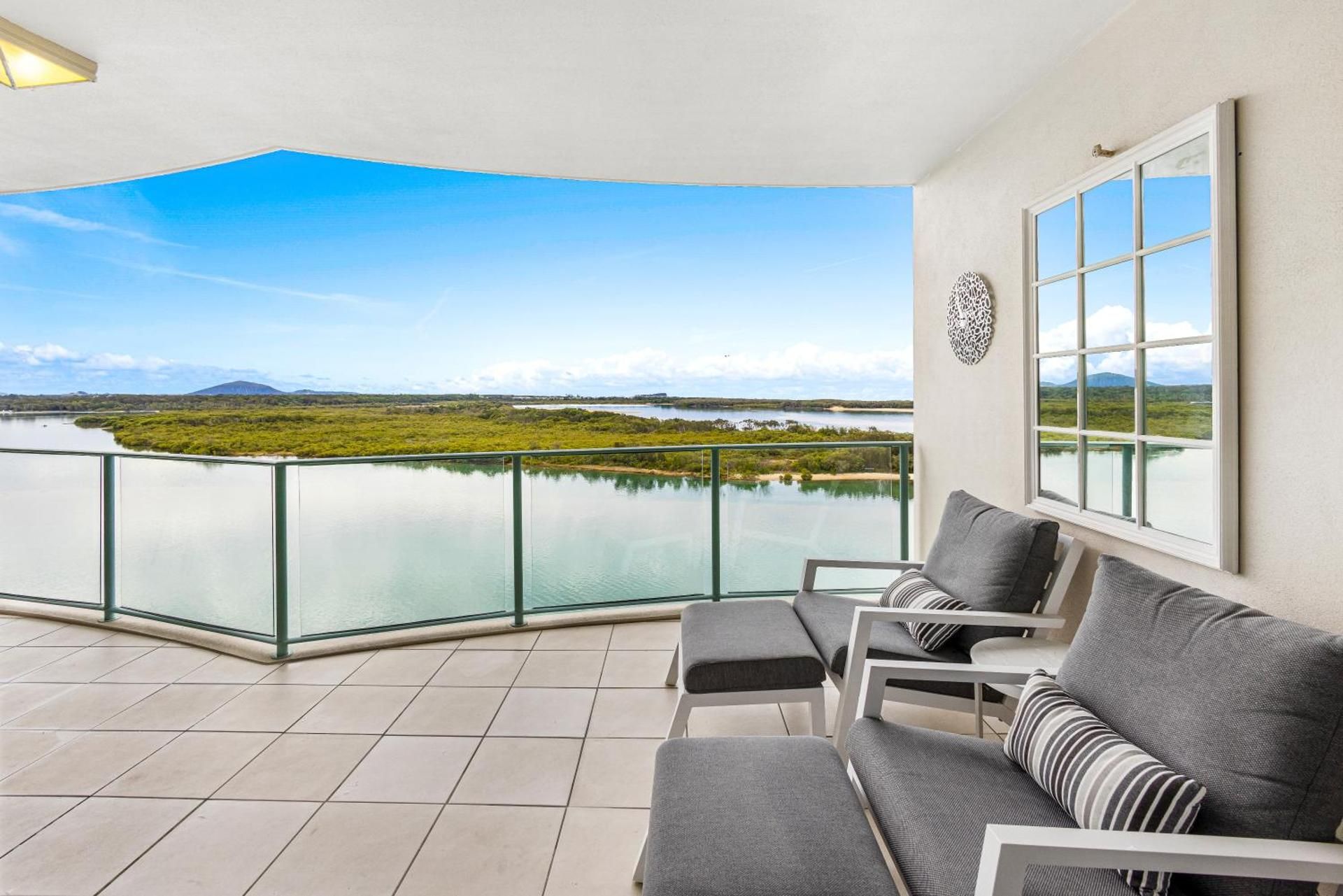 Three-Bedroom Premium Apartment with Water Views
