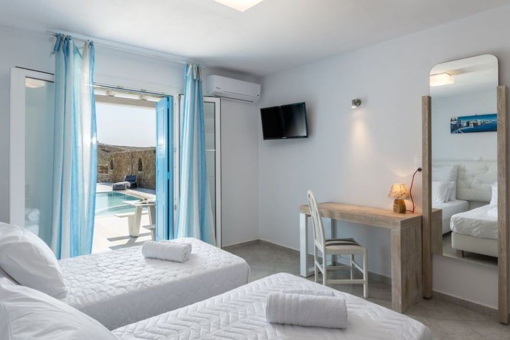 Wild View Mykonos Villa, 3 Bedrooms, Private Pool, Sea View (Agapi) 3