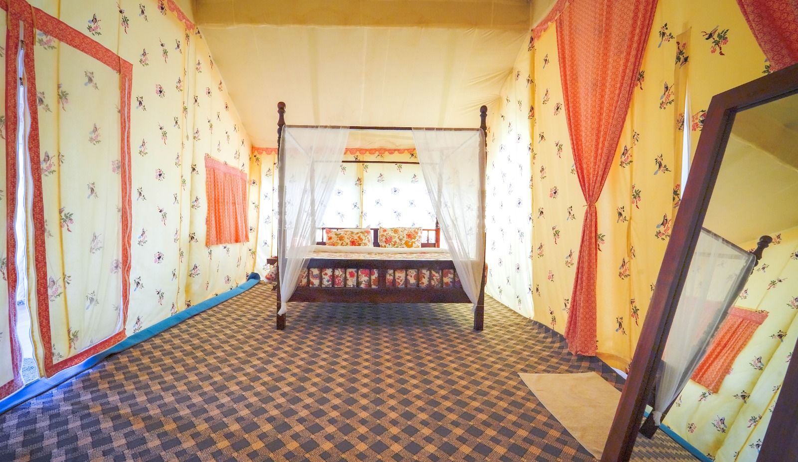 Ramoji Film City- Sitara Luxury Hotel Bollywood Tent with Hill View 2