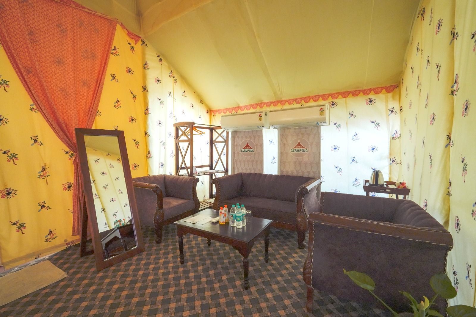 Ramoji Film City- Sitara Luxury Hotel Bollywood Tent with Hill View 4