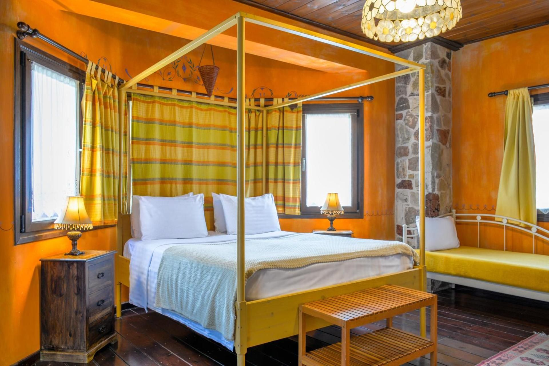 Two-Bedroom Suite with Panoramic Meteora View