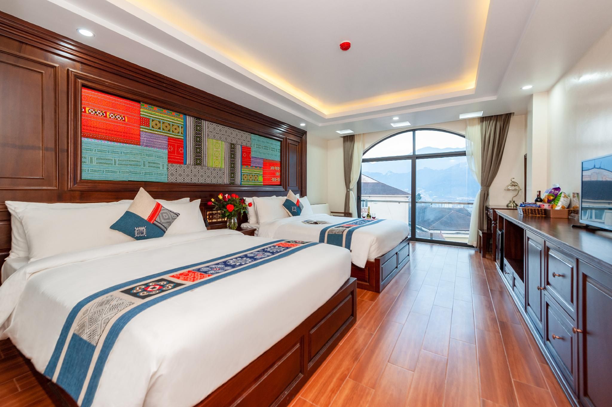 Family Room with 2 Double Beds