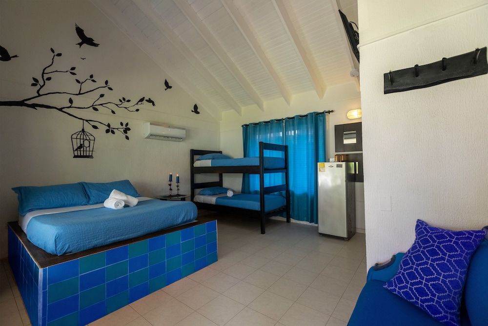 Quadruple Room, Courtyard or Garden View, Patio, BunkBed