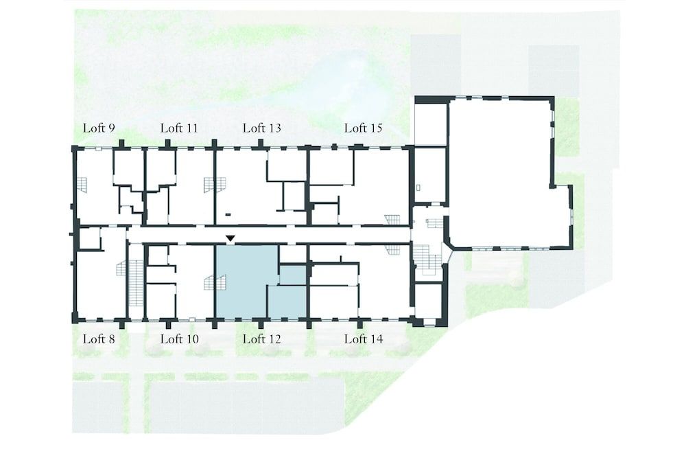 Room layout blue print