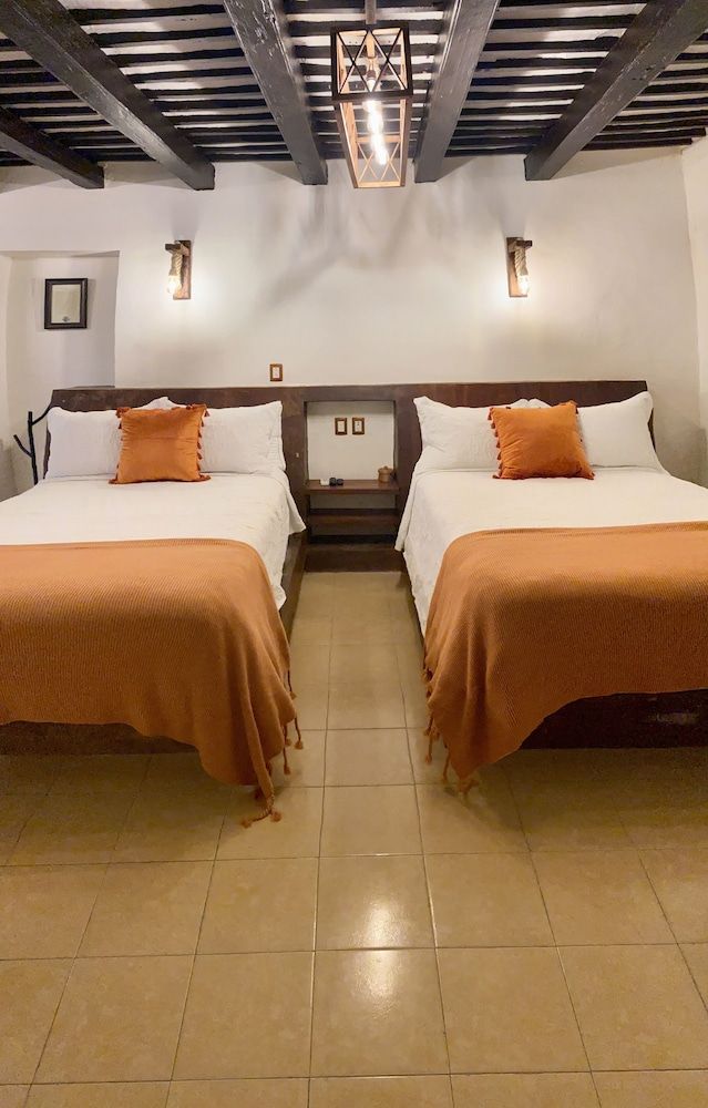 Kuxtal Hotel Boutique Deluxe Double Room, 2 Double Beds, Refrigerator, Pool View 3