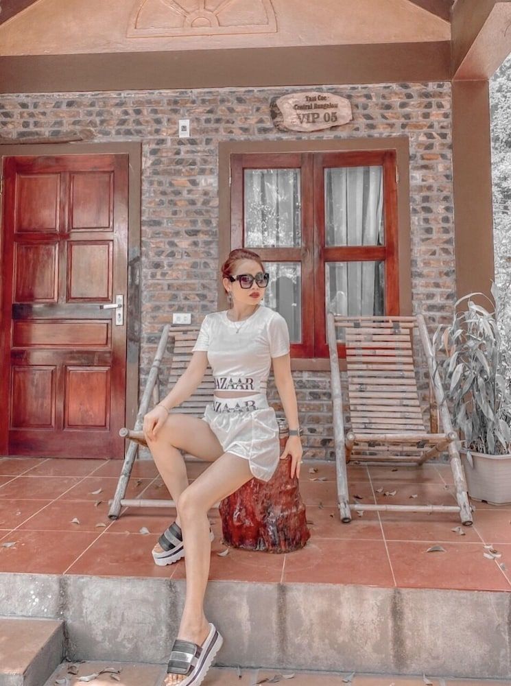 Tam Coc Central Bungalow - Hostel Bungalow Triple Room, River View 5