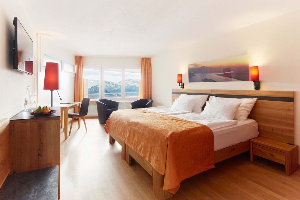 Rigi Kaltbad Swiss Quality Hotel Standard Double Room, Balcony, Mountain View