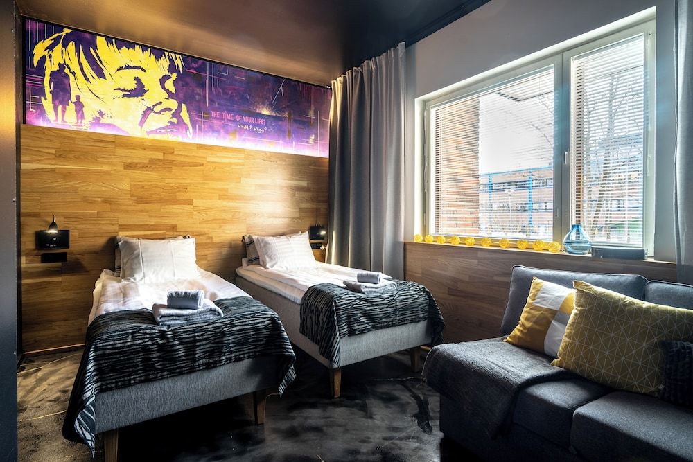 Time Hostel CITY Standard Twin Room, Multiple Beds, Non Smoking (Room 1)