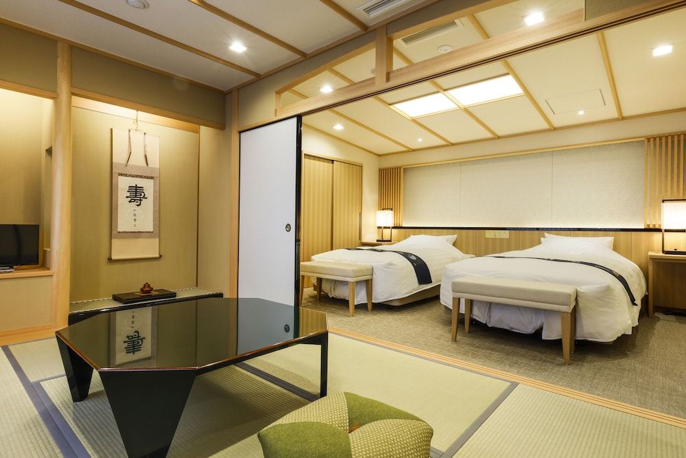 Traditional Junior Suite, Non Smoking (with High Class Open-air bath)