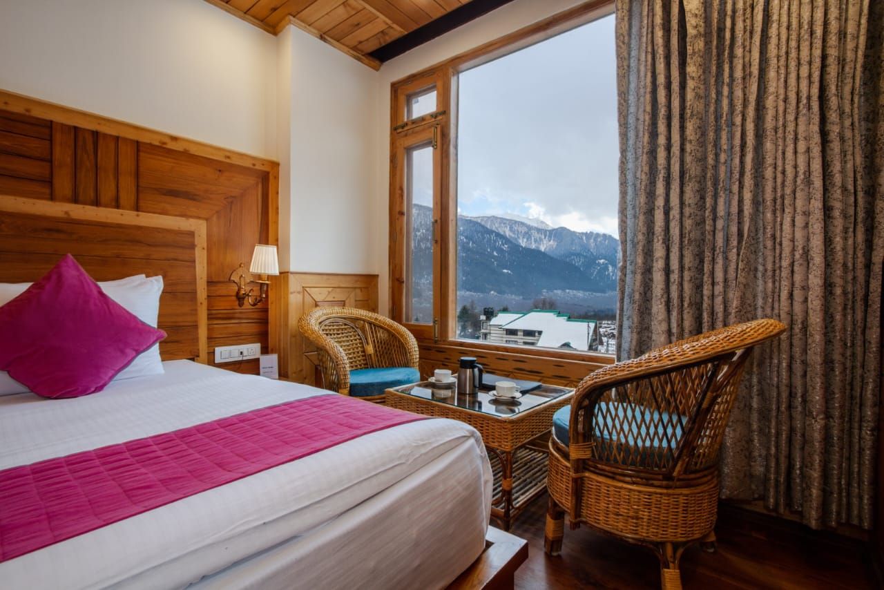 Premium Room with Balcony (Centrally Heated)