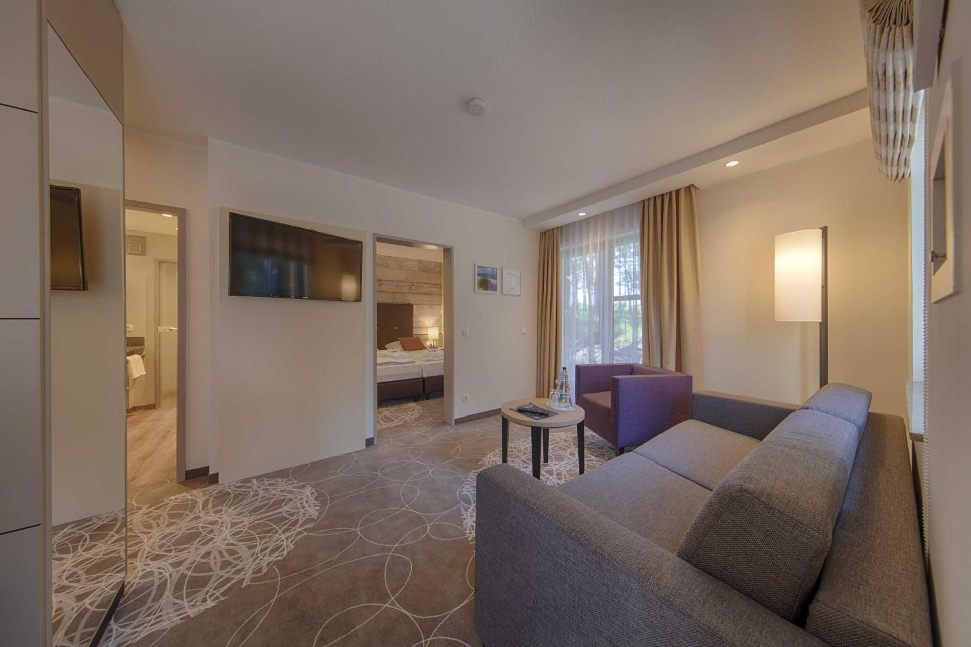 AQUAMARIS Strandresidenz Rügen Ferienwohnung 148 ft, Seeseite/ Mittelreihe, 2 Schlafzimmer 2