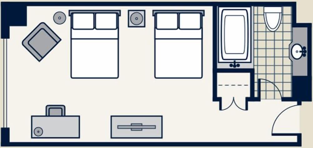 Hammock Inn & Suites - Jersey Shore Classic Double Room, 2 Double Beds 6
