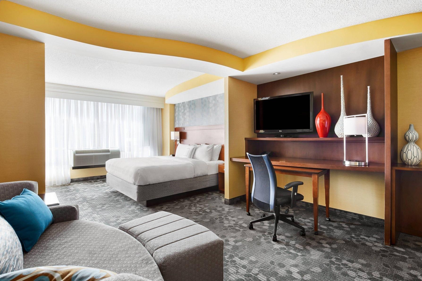 King Studio Suite, Junior Suite, 1 King, Sofa bed, No view