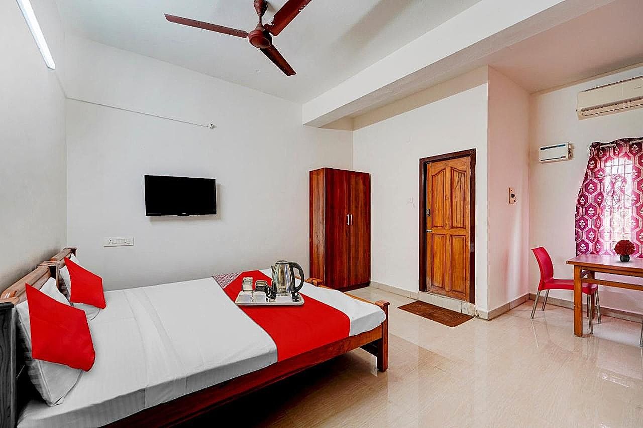 Hotel O Jayam Residency Tiruvottiyur Near Tiruvottriyur Theradi Metro Station Classic 3