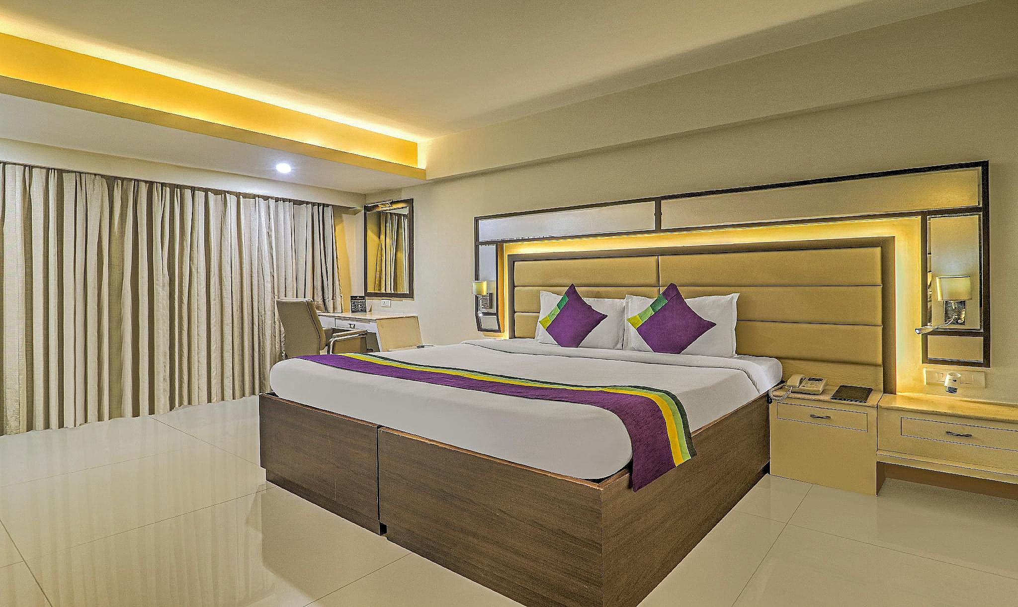 Treebo Premium Metropolis Deluxe Double Room