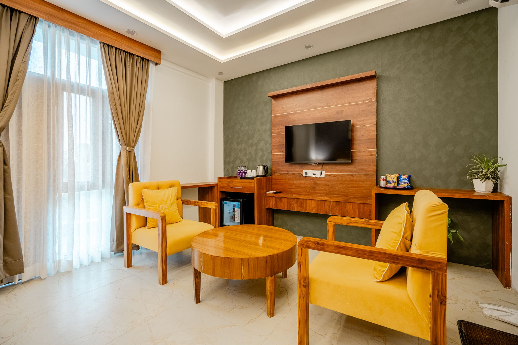 Lime Tree Hotels Near India Expo Mart Greater Noida Superior King Room 10