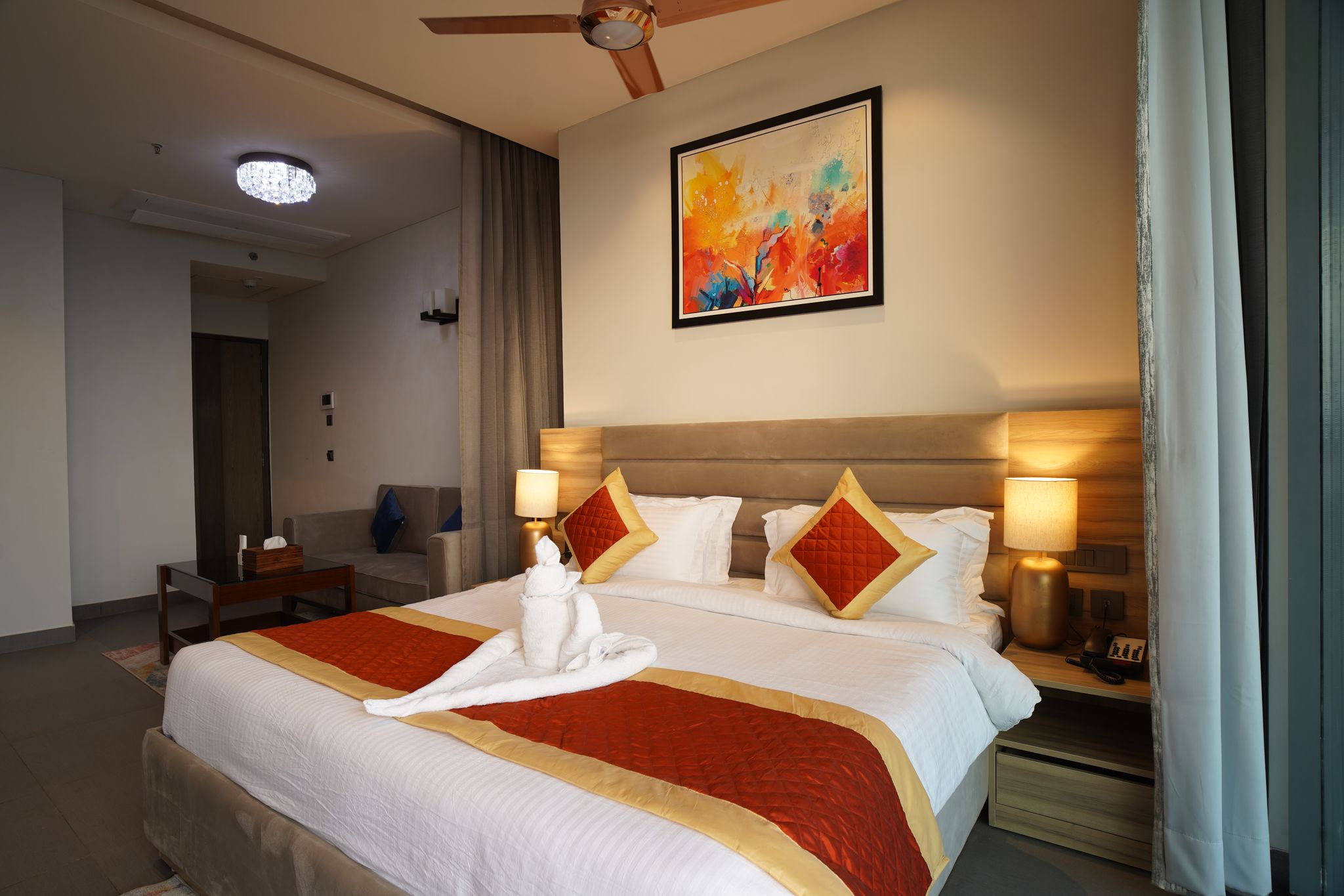 Livbox Supernova Noida Deluxe Room with Balcony (City View) 3