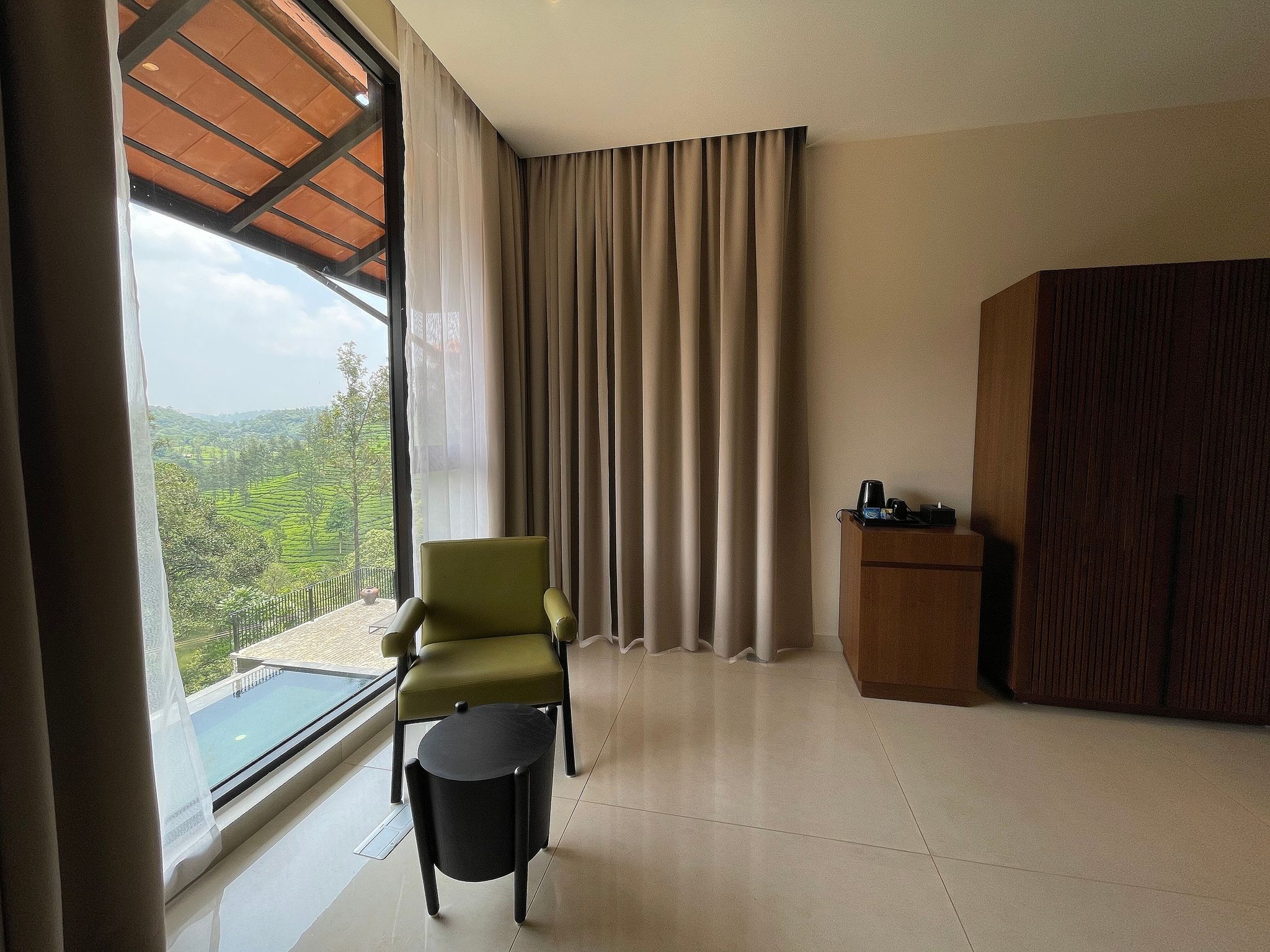 Flora Vythiri Resort Wayanad Pool And Valley View 6