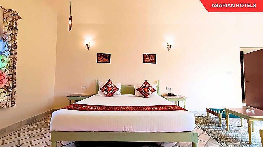 Anantvan Ranthambore by Greetoe resorts Deluxe Rooms with Mountain View