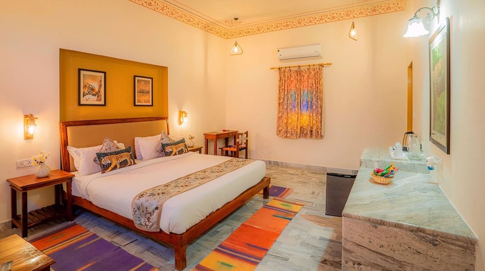 Anantvan Ranthambore by Greetoe resorts Deluxe Rooms with Mountain View 3