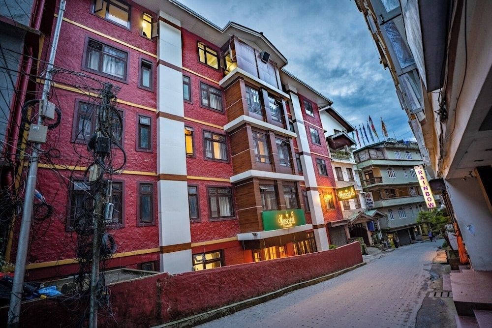 Front of property - evening/night