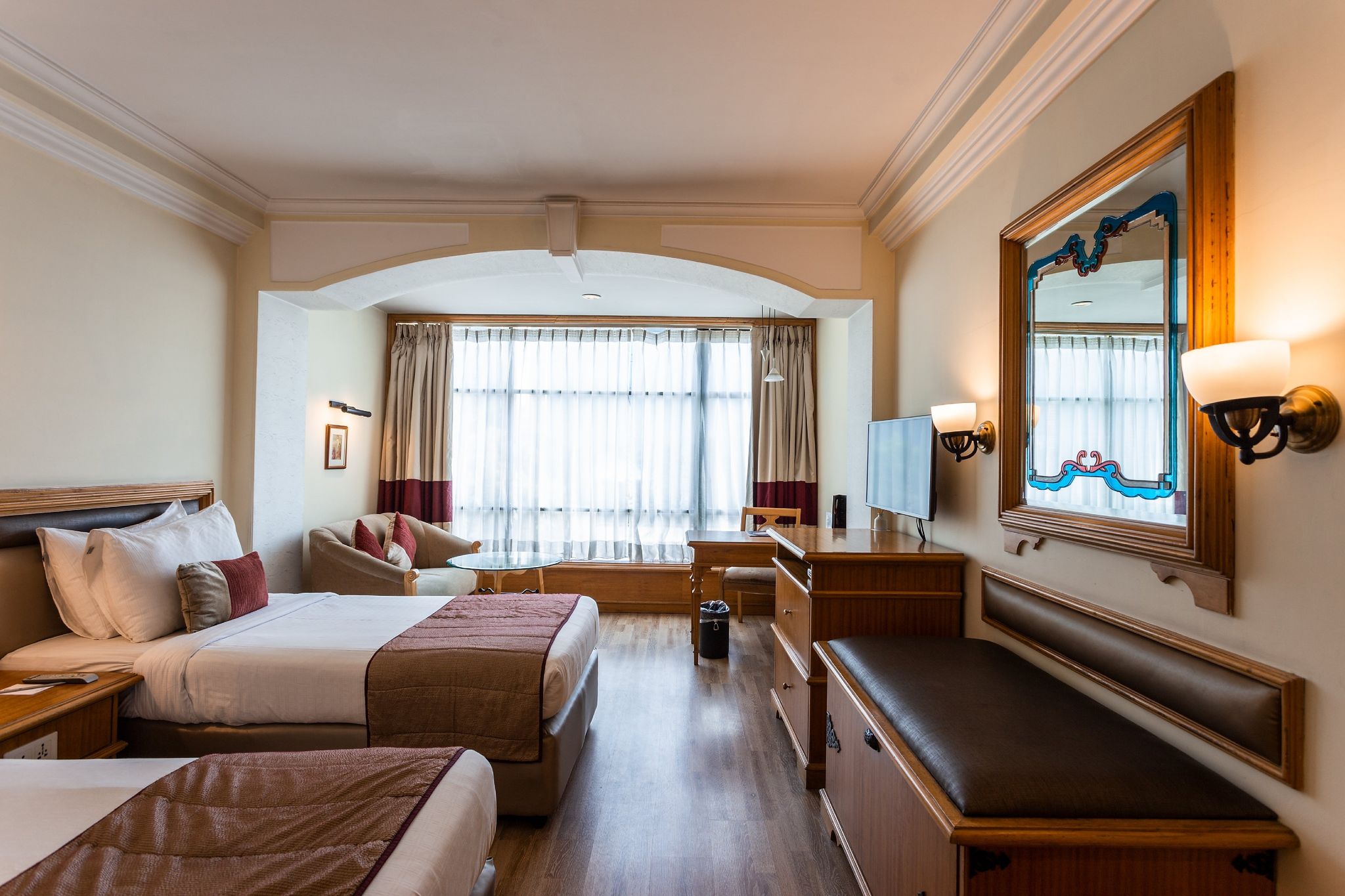The Maya Hotel Jalandhar Deluxe Room with Two Single Beds