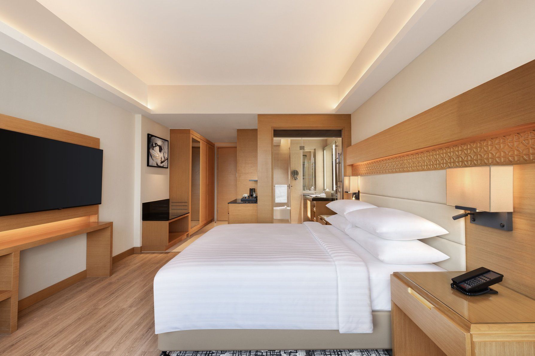 Club Room with Happy Hour, Club level, Club Guest room, 1 King