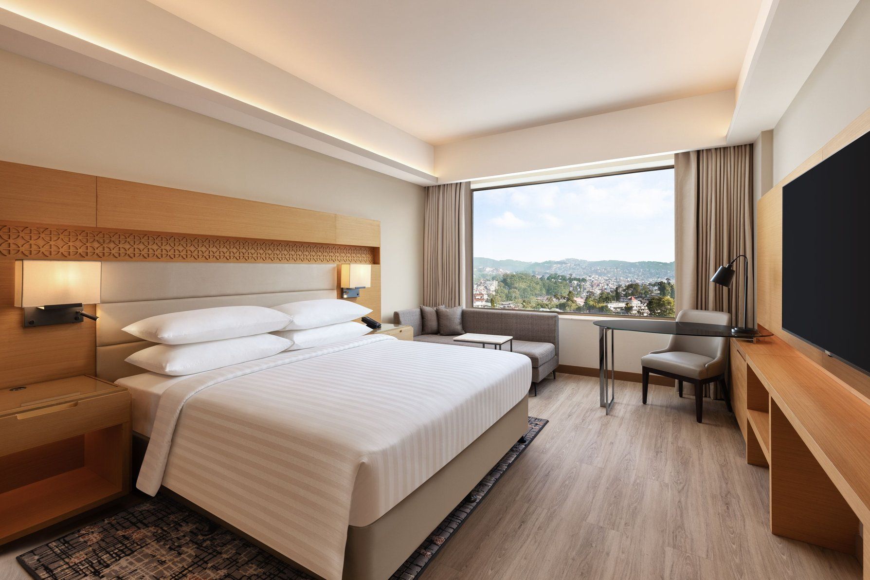 Club Room with Happy Hour, Club level, Club Guest room, 1 King
