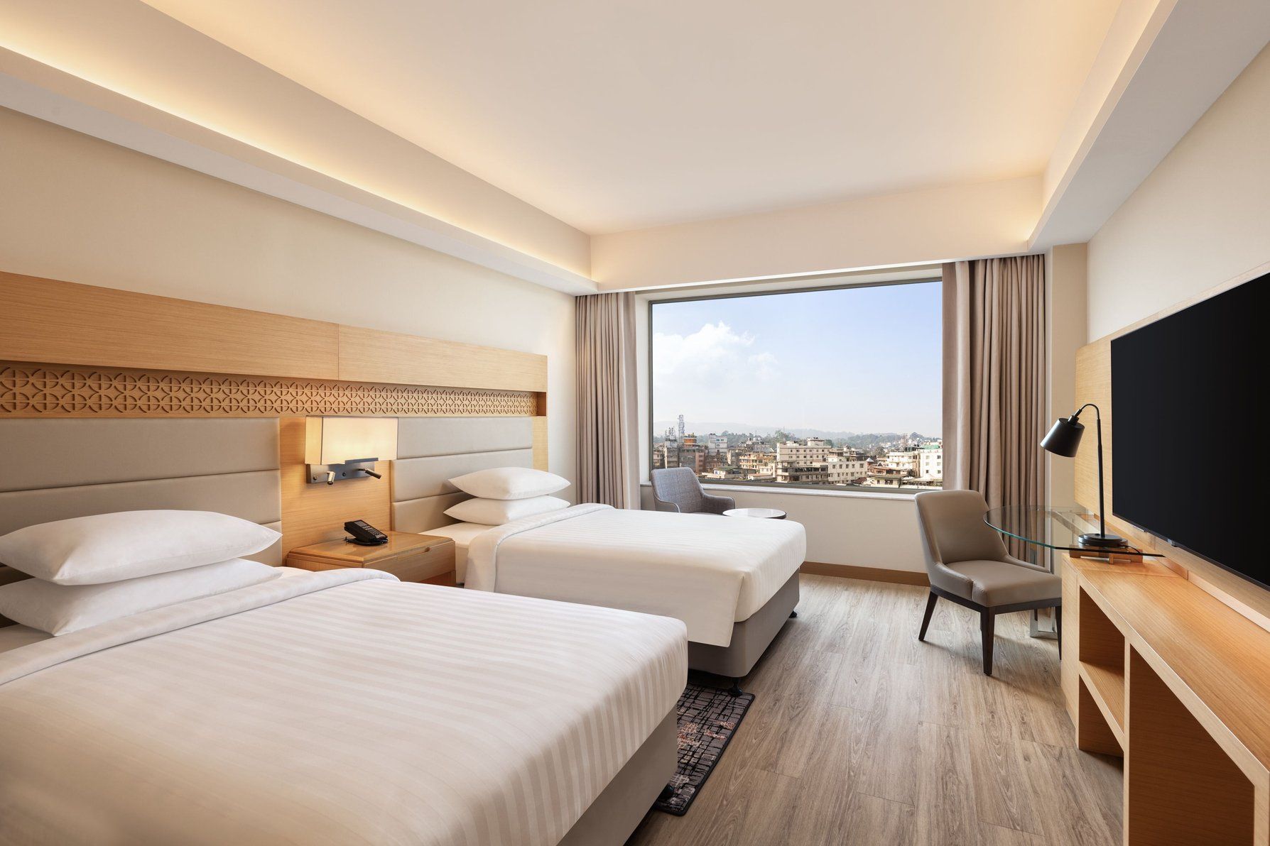 Superior, Guest room, 2 Twin, City view