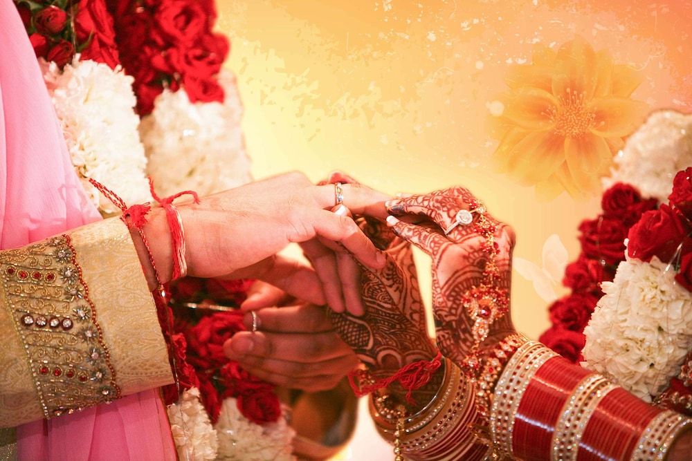 Indoor wedding