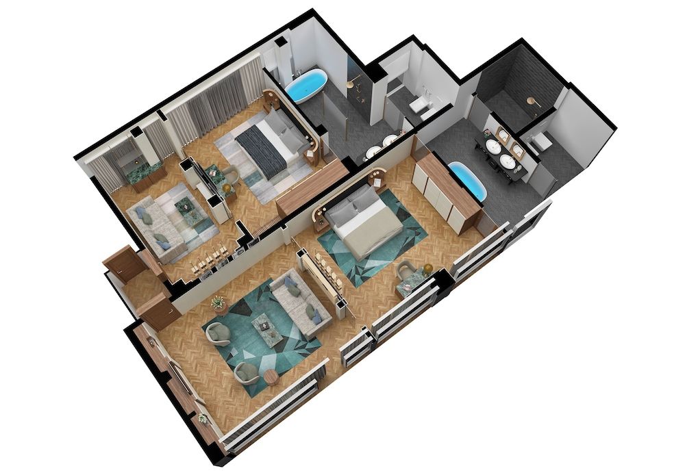 Montenapoleone Signature Suite - Kids & Teens Free