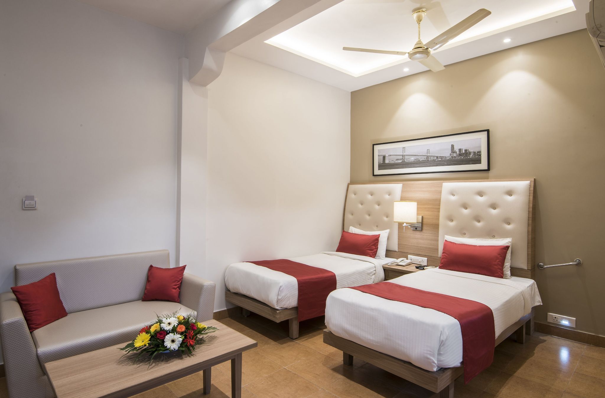 Kalinga Hotel Deluxe Room (No or Small Windows) 3