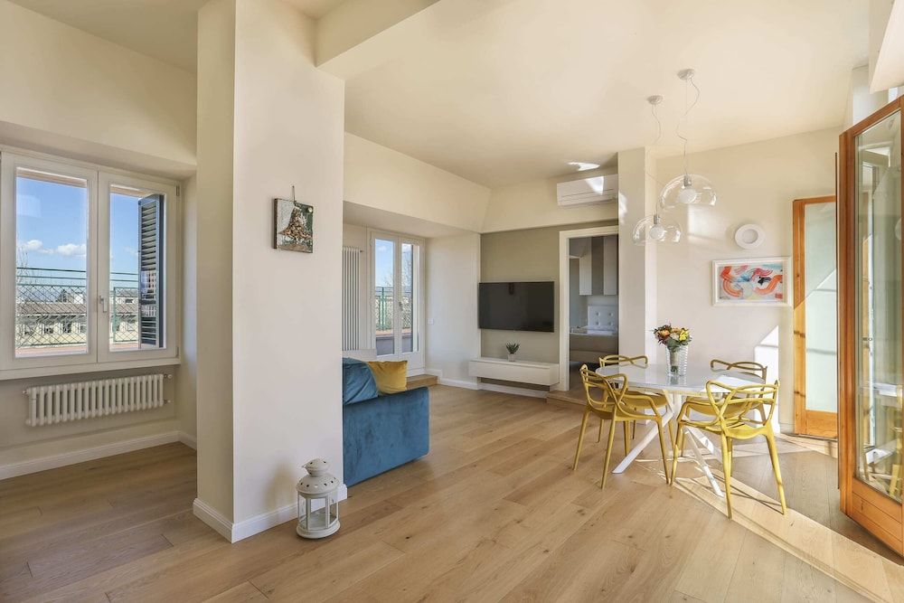 Penthouse With Terrace-hosted by Sweetstay Basic Apartment, Multiple Beds 12