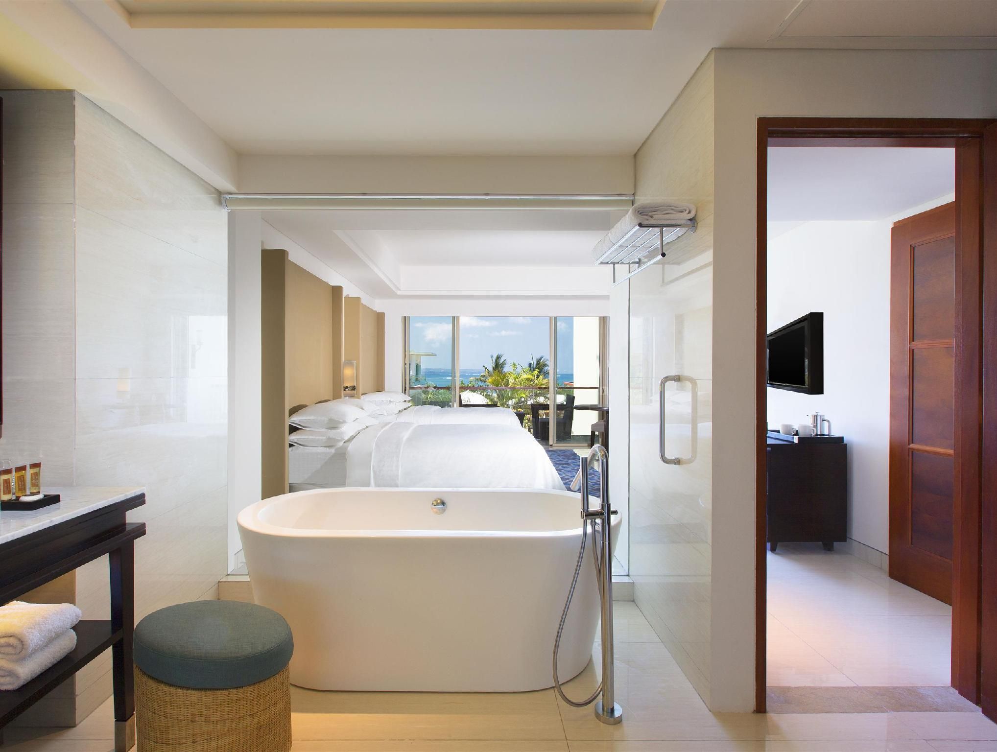 Guest room, 2 Double, Partial ocean view, Balcony