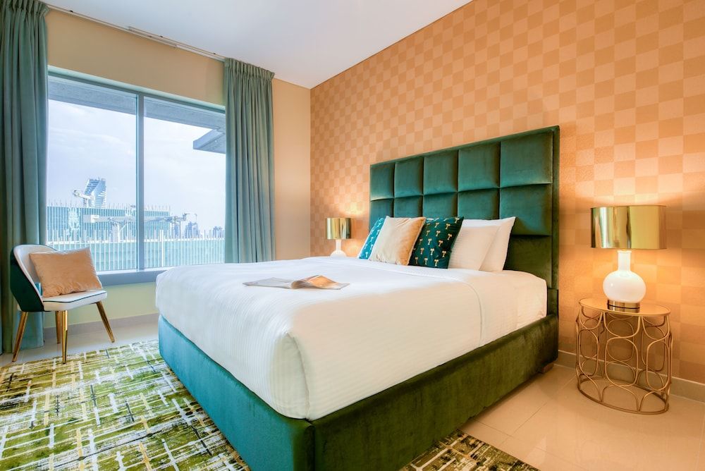 BellaVista Apartment - 29 Boulevard Glamorous 2 Bedroom Apartment (Burj Khalifa View)