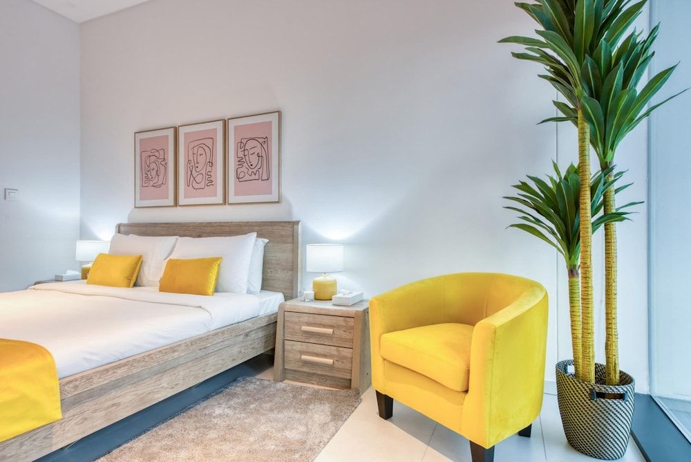 Stylish Studio w Dubai Canal Vw in Business Bay Studio 4